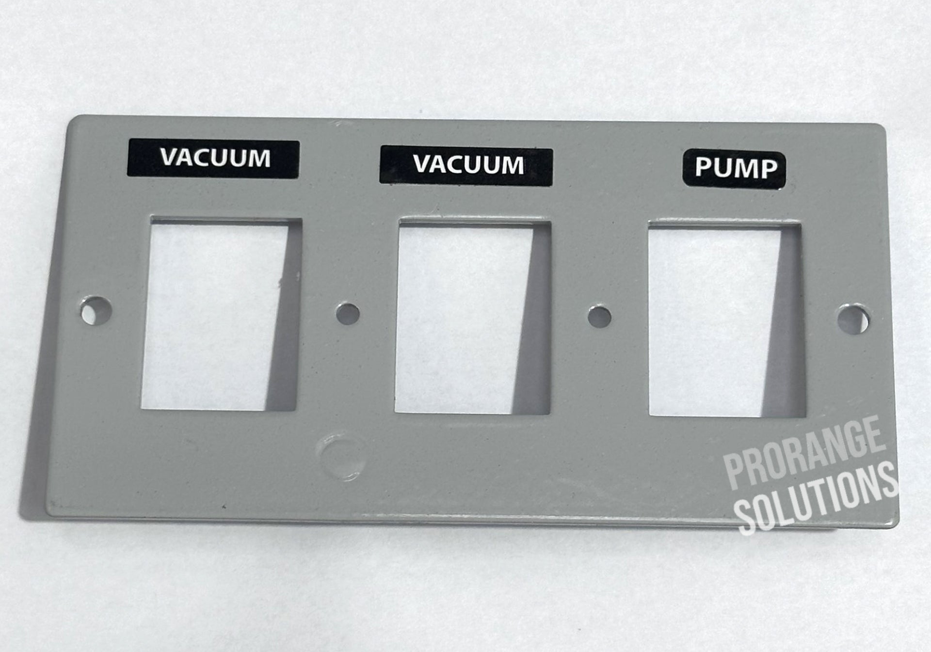 Prochem E010284 SWITCH PLATE, Grey, 3-Way