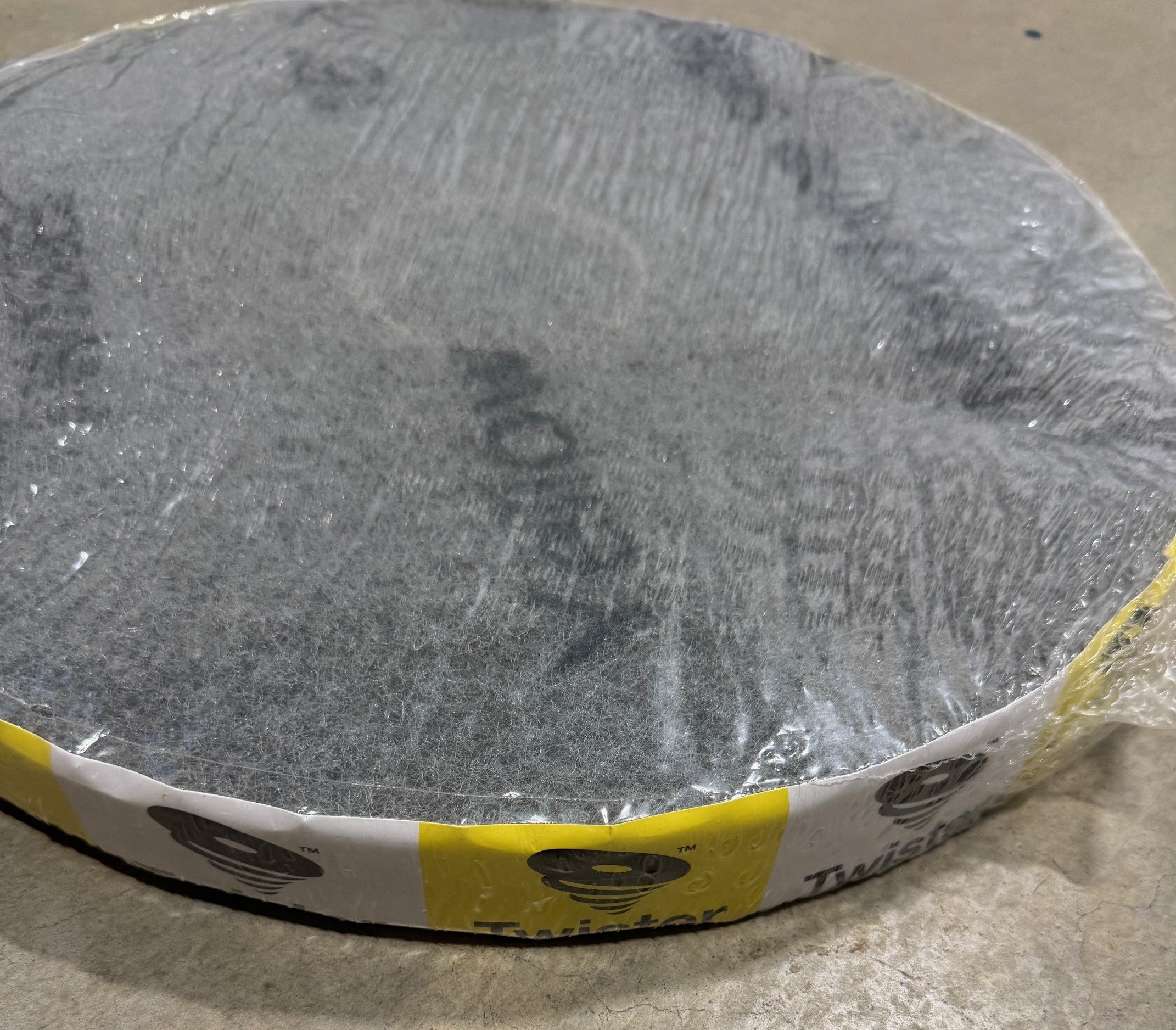 CLEARANCE OFFER Twister 16" Diamond Rotary Pads by HTC - Pack of 2 standard performance YELLOW PADS