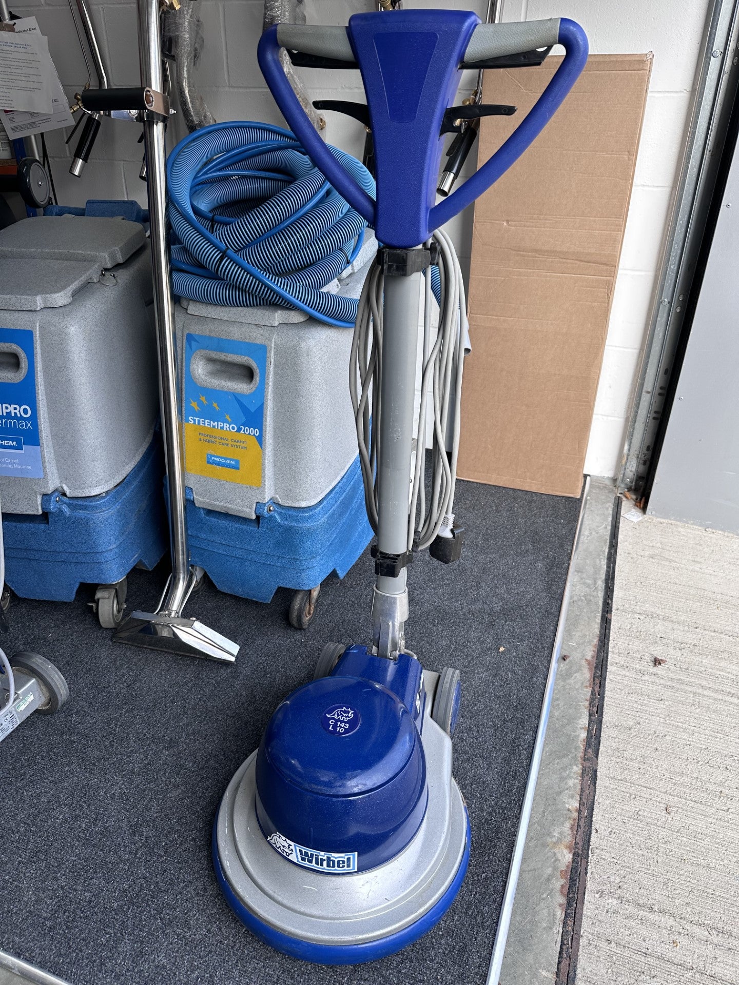Used - Wirbel GH3140 Floor Pro L10 Low Speed Rotary Carpet & Floor Cleaning Machine