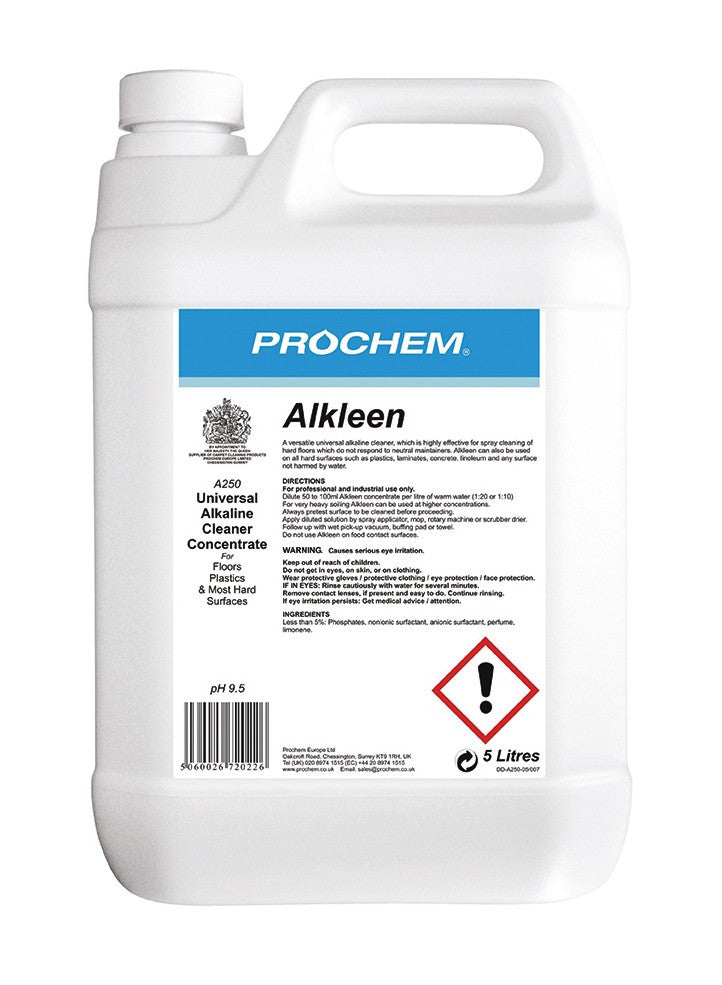 Prochem A250-05 Alkleen 5 Litre