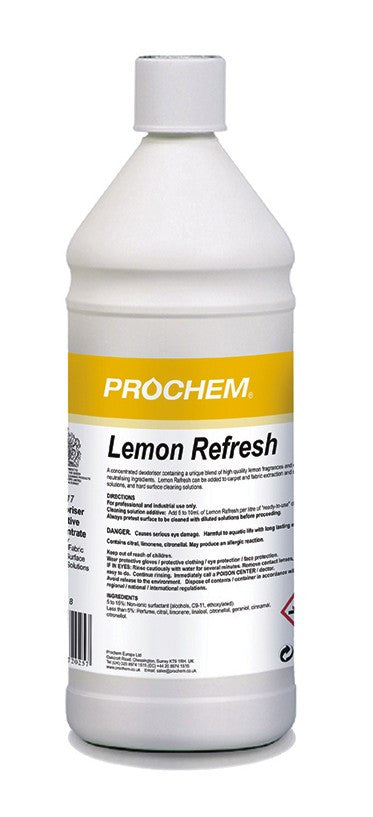 Prochem B117-01 Lemon Refresh 1 Litre