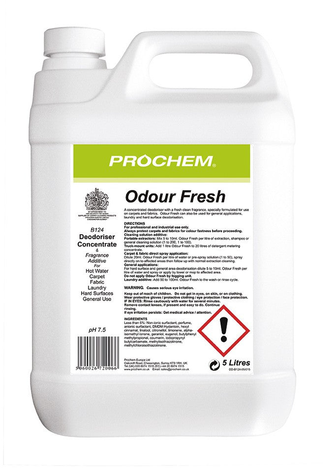 Prochem B124-05 Odour Fresh 5 Litre