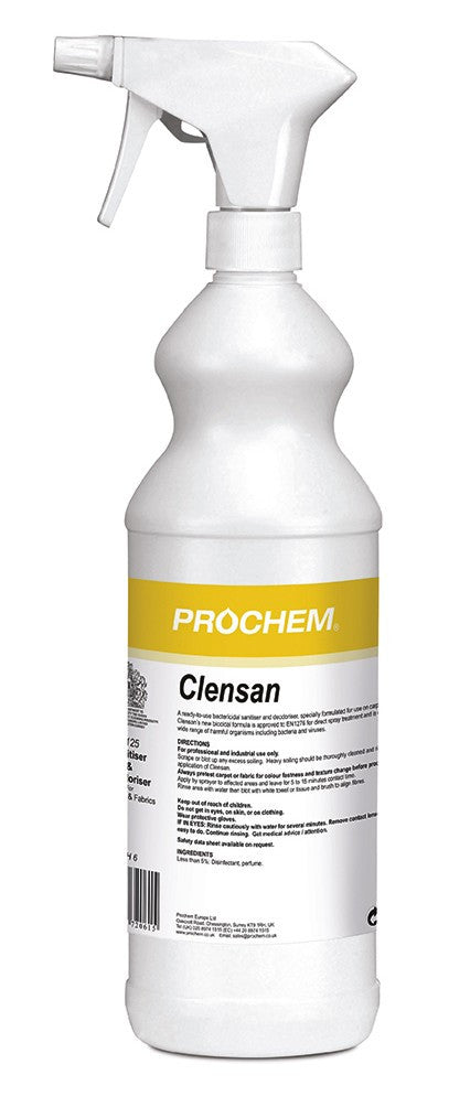 Prochem B125-01 Clensan W/ Spray 1 Litre