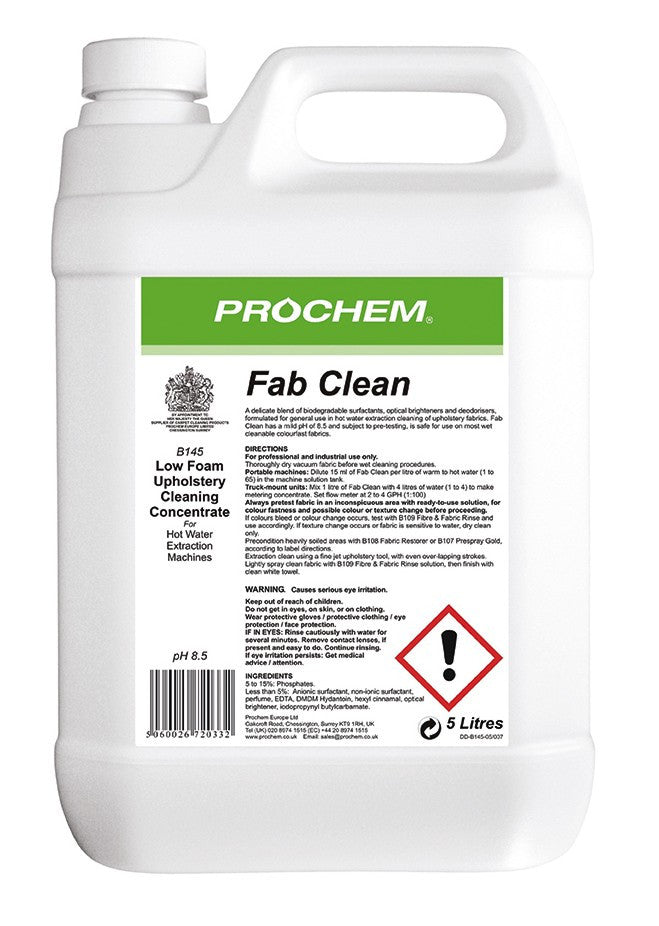 Prochem B145-05 Fab Clean 5 Litre