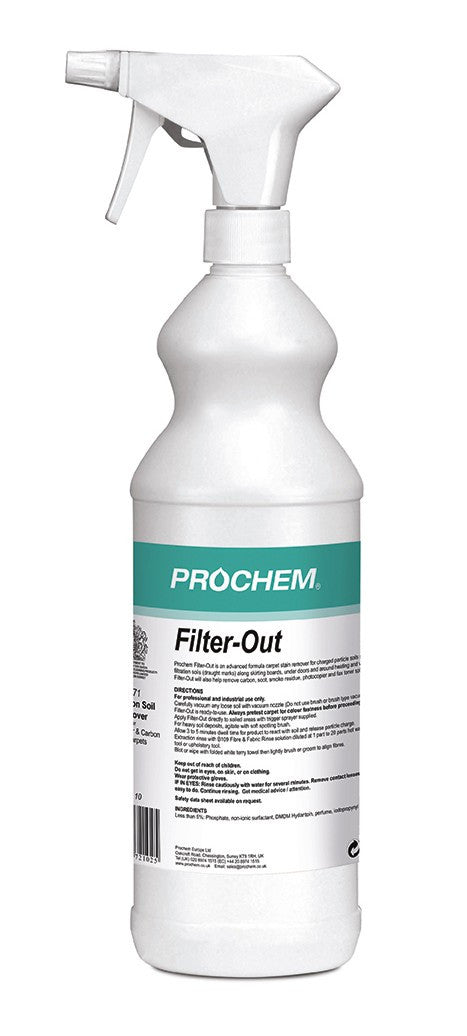 Prochem B171-01 Filter-Out W/Spray 1 Litre