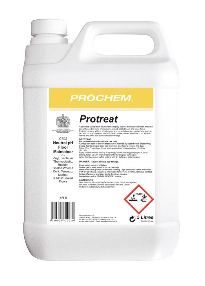 Prochem C502-05 Protreat 5 Litre
