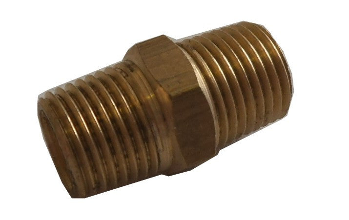 Prochem 1/8 M hex nipple brass CH4006