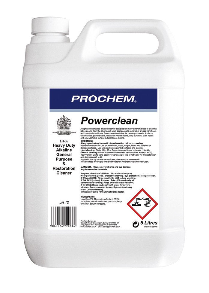 Prochem D488-05 Powerclean 5 Litre