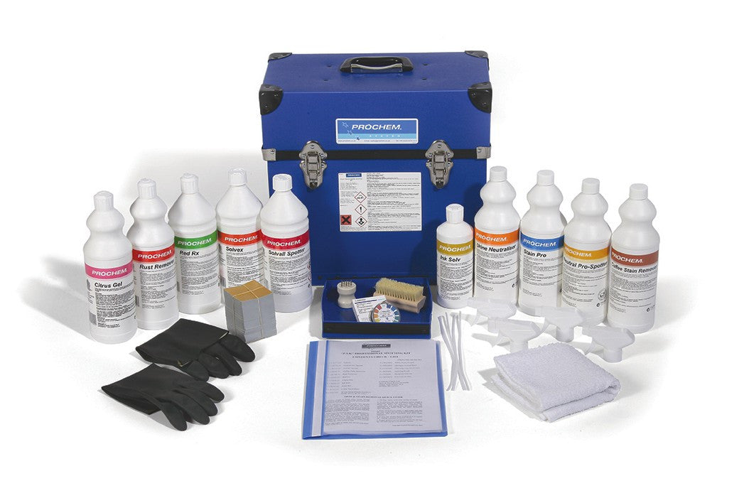 Prochem PR3401 PSK Professional Spotting Kit for carpets & fabrics