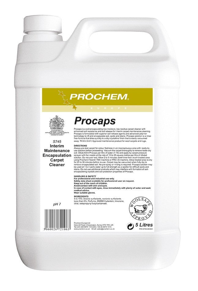 Prochem S745-05 Procaps 5 Litre