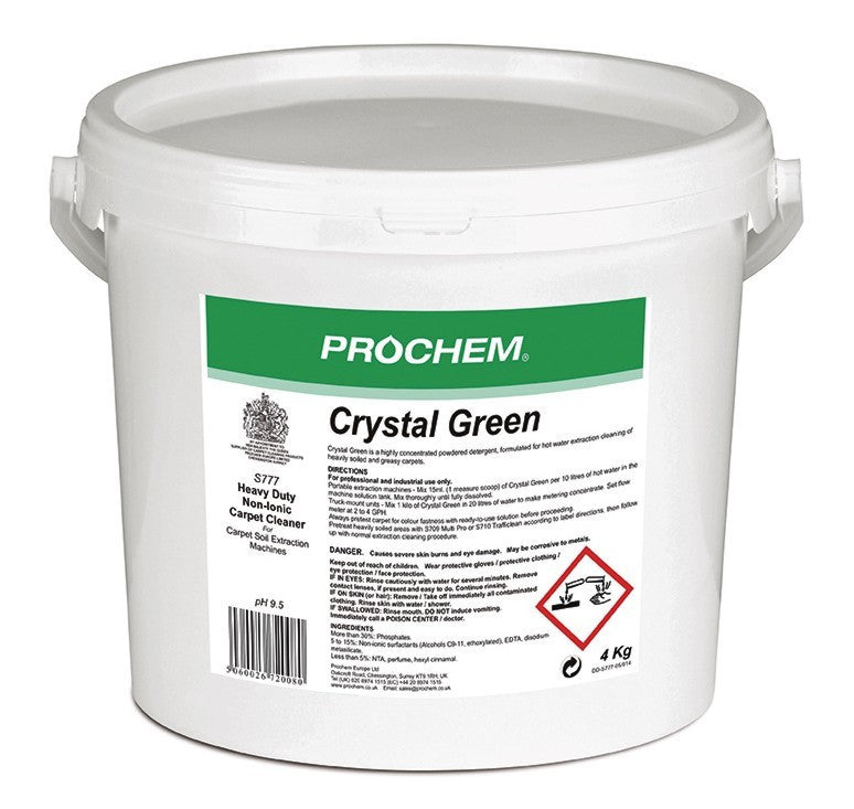Prochem S777-04 Crystal Green 4kg